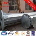 220kv Heavy Angle Transmission Galvanized Pole in South East Asia